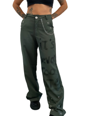 Pantalón Do it now its never too late