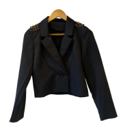 BLAZER BLACK PUNK